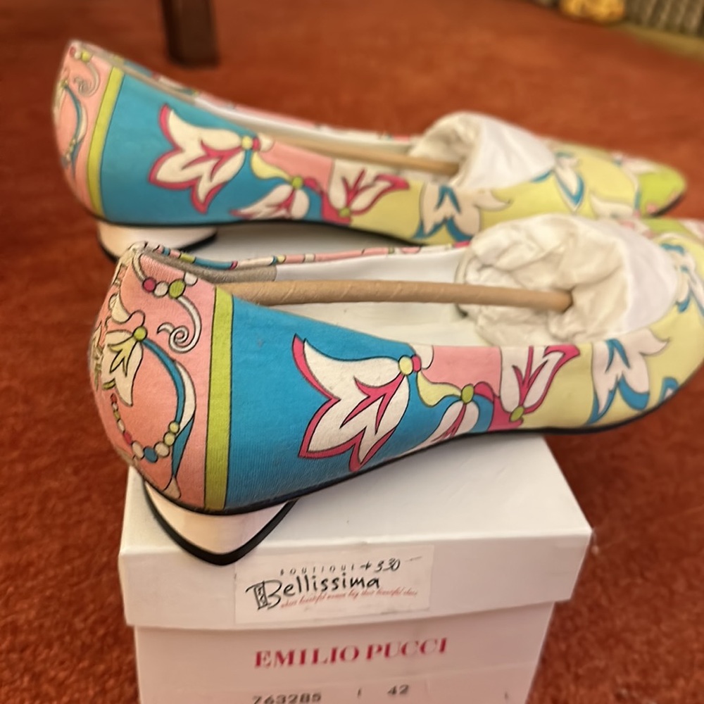 NIB EMILIO PUCCI JERSEY PRATO FLATS - Picture 5 of 6